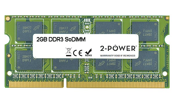 Satellite C650-14U 2GB DDR3 1333MHz SoDIMM