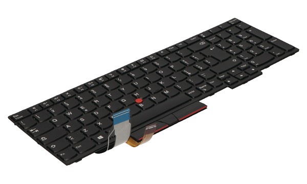 ThinkPad L590 20Q8 Black Backlit Keyboard (Italian)