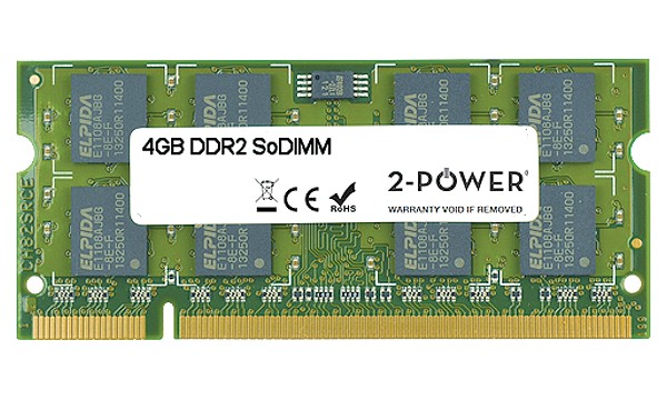 Satellite C650-15C 4GB DDR2 800MHz SoDIMM