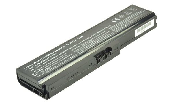 DynaBook T351 Battery (6 Cells)