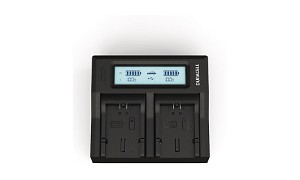 Lumix FZ30PP Panasonic CGA-S006 Dual Battery Charger