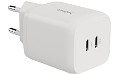 Wall Charger PD 65W GaN 2 x USB-C